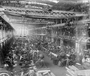 Tiendas de Armas, Krupps, Essen, 1917